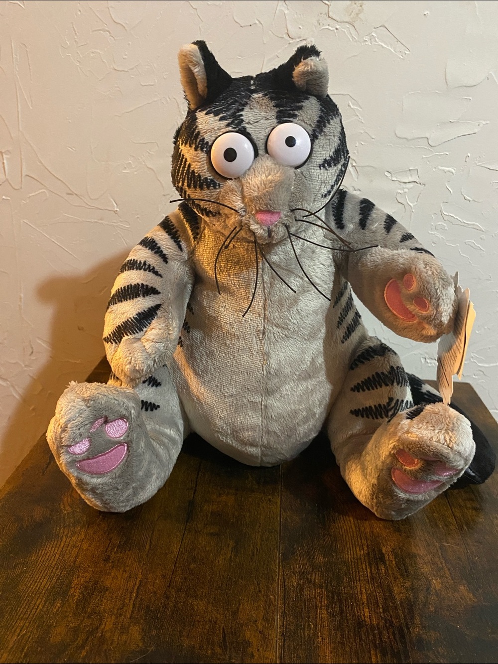 Kliban Cat Plush Baby 12” Authentic Collectible Toy Animal By Crazy Shirts NWT